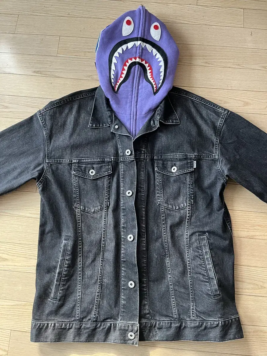 a bathing ape リメイク デニム S DOVER STREET MARKET GINZA × A BATHING APEとのコラボ ニュー